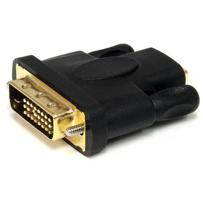StarTech.com HDMI® to DVI-D Video Cable Adapter - F/M - 1 x HDMI Female Digital Audio/Video - 1 x DVI-D Male Digital Video