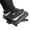 Mount-It! Ergonomic Under Desk Footrest | Height Adjustable Office Foot Rest with 3 Height Levels | Home Office Footrest with Massage Surface - 2 of 4