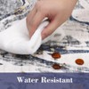 5x7 Washable Area Rug for Living Room Bedroom, Modern Abstract Non-Slip Rugs, Low Pile Soft Stain Resistant Carpet for Dining Room, Office - 4 of 4
