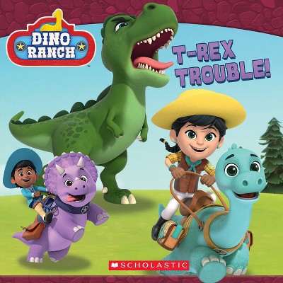 T-Rex Trouble! (Dino Ranch) - by  Kiara Valdez (Paperback)