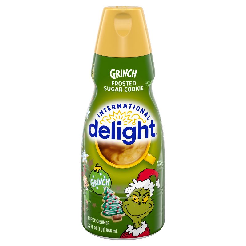 International Delight Frosted Sugar Cookie Coffee Creamer - 32 fl oz (1qt), 3 of 11