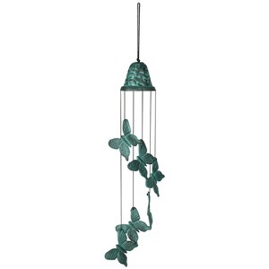 Woodstock Windchimes Woodstock Habitats Butterfly Chime, Wind Chimes For Outside, Wind Chimes For Garden, Patio, and Outdoor Decor, 21"L - 1 of 4