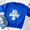 Simply Sage Market S.W.Smiley All Smiles Smiley Face Sweatshirt - 3 of 4
