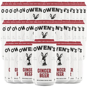 Owen’s Craft Mixers | Ginger Beer | Handcrafted in the USA with Premium Ingredients | Vegan & Gluten-Free Soda Mocktail and Cocktail Mixer - 1 of 3