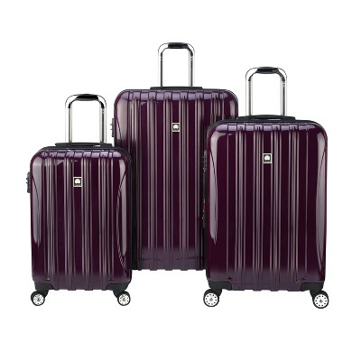 delsey luggage purple