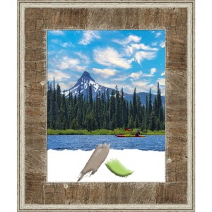 Amanti Art Farmhouse Brown Narrow Wood Picture Frame - 1 of 4