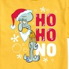 Men's - SpongeBob SquarePants - Ho Ho No Squidward Christmas Short Sleeve Graphic T-Shirt - 2 of 4