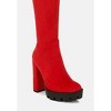 Maple Faux Suede Long Boots Women - 2 of 4