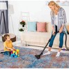 Kumasinova Multicolored Area Rug, Non-Slip Low-Pile Living Room Rug, Boho Washable Rugs, Stain-Resistant Door Mat, Kids & Pets Friendly - 2 of 4