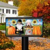 Thanksgiving Gnomes Magnetic Mailbox Cover Sunflowers Humor Standard Briarwood Lane - 2 of 3