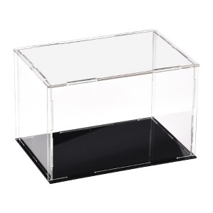 Unique Bargains Acrylic Dustproof Protection Crafts Collectibles Display Box - 1 of 4