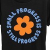 Women's - Instant Message - Small Progress Is Still Progress Short Sleeve Graphic T-Shirt - image 2 of 4