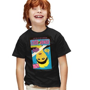 Boys' Star Trek Tng Season 1 Episode 4 T-Shirt Black Medium - 1 of 4
