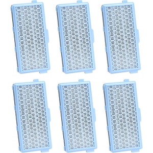 Nispira SF-HA50 SF-AA50 HEPA AirClean Vacuum Filter Replacement For Miele Bagged Canister Cleaner Compact C2/ C1 C2/ C3, S4 S5 S6 S8 S8000, 6 Packs - 1 of 4