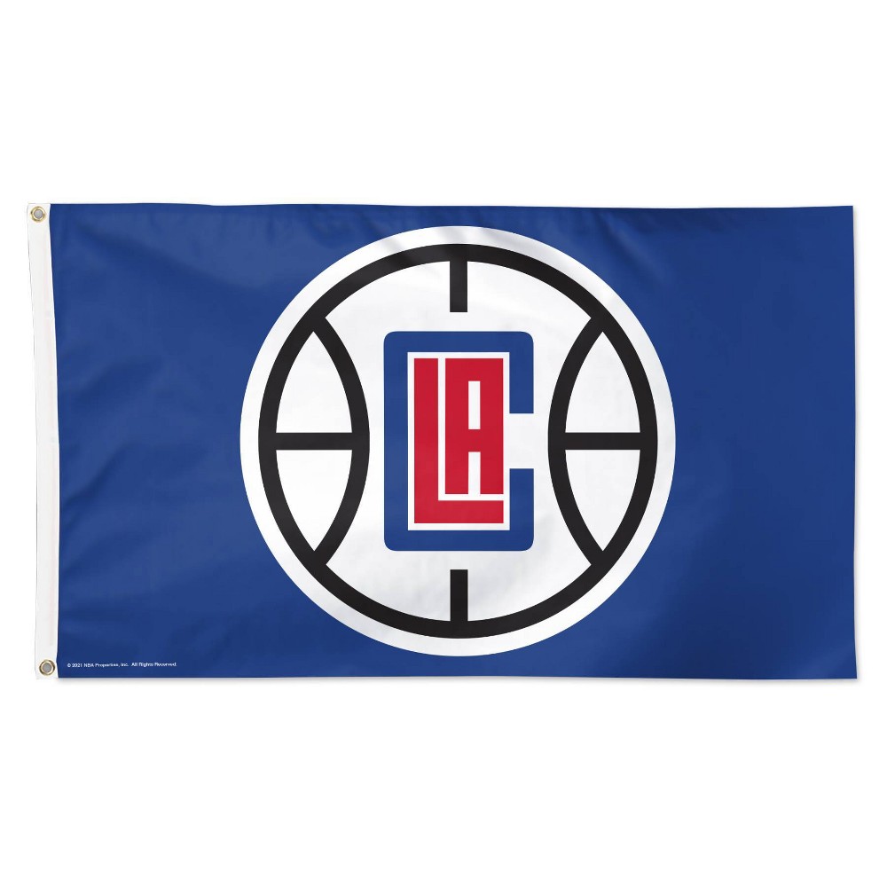 Photos - Other interior and decor 3' x 5' NBA Los Angeles Clippers Deluxe Flag