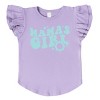 The Juniper Shop Mama's Girl Flower Flutter Sleeve Tee - 3 of 4