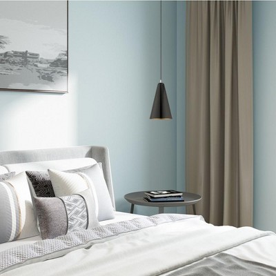 Modern Mini Pendant Light in Shiny Red with White Interior Finish