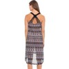 Women's Sheer Mesh Macrame Back Dress Cover Up - Profile By Gottex - 3 of 4