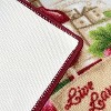 Home Mart Goods Burgundy Red Washable Kitchen Mat With Non-Slip Backing - 19"x39" - 3 of 4