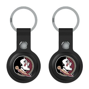 Keyscaper NCAA ACC Universities Insignia Black Airtag Holder 2-Pack - 1 of 4