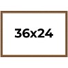 PosterPalooza | Classic Gold Picture Frame - UV Acrylic, Backing Board, Hanging Hardware Included - 2 of 4