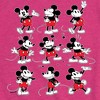 Girls' - Disney - Mickey Poses Grid Fitted Short Sleeve Graphic T-Shirt - 2 of 4