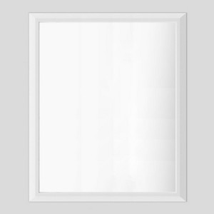 Apmir High-Strength Tempered Glass and Aluminum Alloy Framed French Cleat Mounted Wall Decor Mirror in matte black with 5-Year Warranty - 1 of 4