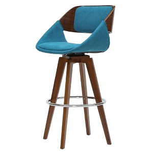 New Pacific Direct Cyprus Fabric Counter Stool - 1 of 4