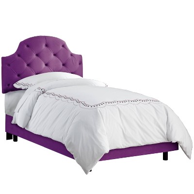 kids purple bed