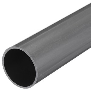 Unique Bargains High Impact Water Plumb Cable Sleeve PVC Rigid Round Pipes 20" Length - 1 of 4