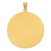 Black Bow Jewelry 14K Gold Plated Bobby Doerr Signature LG Enamel Baseball Pendant - 3 of 4