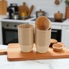 Unique Bargains Curled Rim Disposable Baking Cups Greaseproof Paper 2.56" x 1.57" 50Pcs - 2 of 4