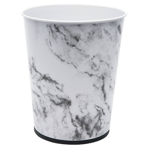 5l Waste Bin White - Bath Bliss : Target