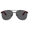 Emporio Armani KIDS EK 2001 3001T3 Childrens Aviator Polarized Sunglasses Matte Black 53mm - 2 of 3