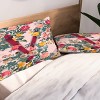 Deny Designs Standard Burcu Korkmazyurek Summer Botanical Monogram Pillow Shams - 2 of 3