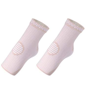 Unique Bargains Ankle Brace Sleeve Achilles Tendon Support Ankle Compression Sleeve Socks 1 Pair