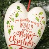 Friendship Heart Gift Ornament Multicolor 5"H - 2 of 3