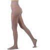 Memoi Women's Textured Cotton Rich Inverted Crochet Fashion Tights - 3 of 4