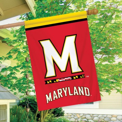 Maryland Terrapins Red and Yellow Polyester House Flag