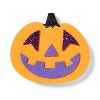 Halloween Craft Jack-O-Lantern Wood Base - Mondo Llama™ - 3 of 3