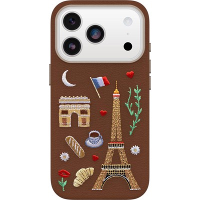 OtterBox Apple iPhone 17 Pro Symmetry Series Cactus Leather Embroidery Case for MagSafe - City of Love