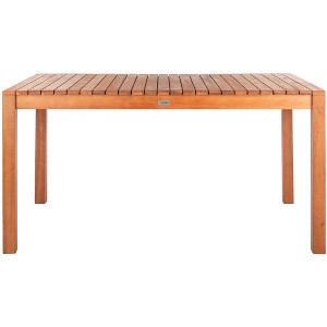 Dores Dining Table - Indoor/Outdoor - PAT7061 - Natural - Safavieh - 1 of 4