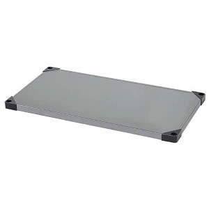 Quantum Storage Systems Shelf, Solid, 36"W X 21"D, 300 - 600 Lb. Capacity, Double Hemmed Perimeter With Marine Edge, 304 Stainless Steel, Nsf - 1 of 1