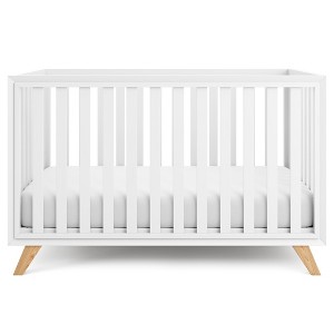 Comfy Cubs Baby Crib for 0 to 3 Years - Adjustable Mattress Height - 80 lbs Capacity Nursery Bed - 1 of 4