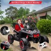 2 Seater Ride on UTV Car, Licensed Can-Am Electric Off-Road Car, 4WD Kids Truck w/Remote Control - 4 of 4