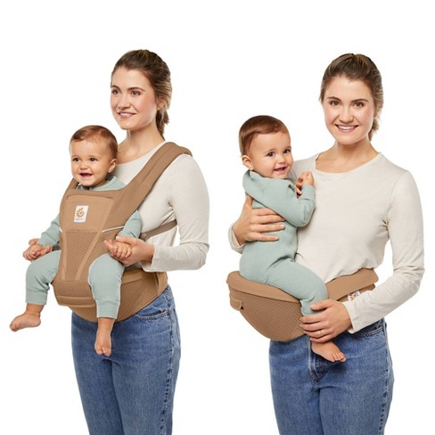 Ergobaby Alta 2 in 1 All Carry Positions Baby Carrier And Hip Seat Camel Brown Target