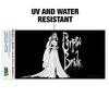Corpse Bride Logo And Silhouette Automotive Bumper Sticker - 2 of 4