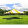 Party Tents Direct Weekender Outdoor Canopy Pole Tent with Sidewalls - 3 of 4