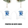 Wheaton College Primary Logo StarShaped Porcelain Holiday Christmas Tree Ornament  3.1" - 2 of 4