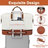 Generic Travel Weekender Bag , Overnight Bag with Shoe Compartment Oversized Travel Duffel Bag Carry On Tote 21" - 4 of 4